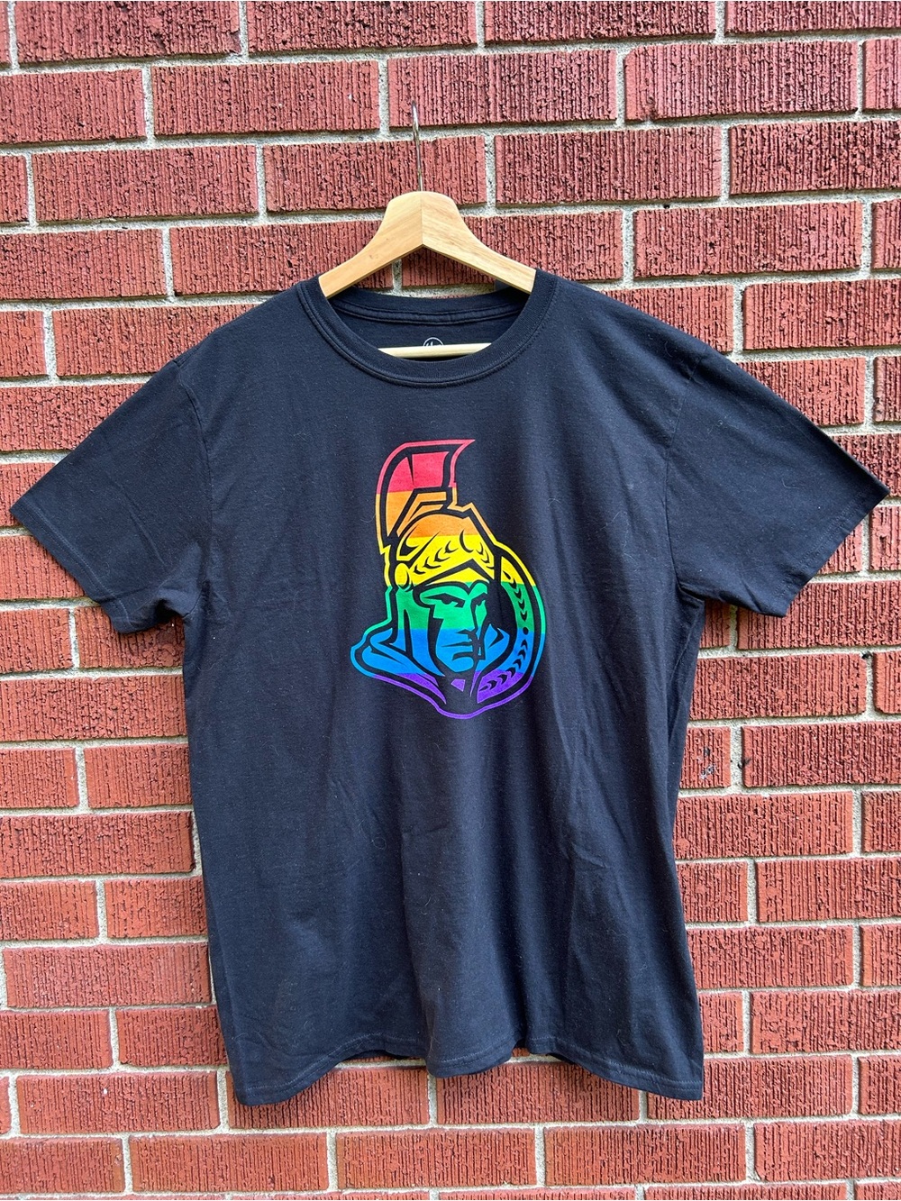 ’47 Ottawa Senators Rainbow Pride T-Shirt — NWT S/M/L